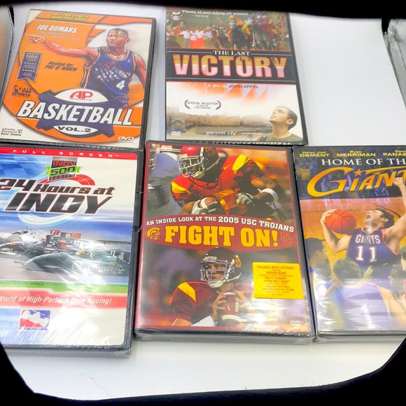 Sports DVD Bundle New Sealed - Picture 1 of 1